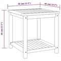 Miniatyrbillede 7 af 7: vidaXL sidebord 45 x 45 x 45 cm massivt akacietræ -  Sofaborde