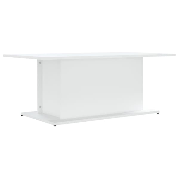vidaXL sofabord 102x55,5x40 cm spånplade hvid -  Sofaborde