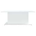 Miniatyrbillede 6 af 8: vidaXL sofabord 102x55,5x40 cm spånplade hvid -  Sofaborde
