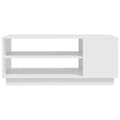 Miniatyrbillede 6 af 8: vidaXL sofabord 102x55x43 cm spånplade hvid -  Sofaborde