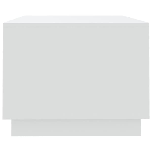 vidaXL sofabord 102x55x43 cm spånplade hvid - Sofaborde