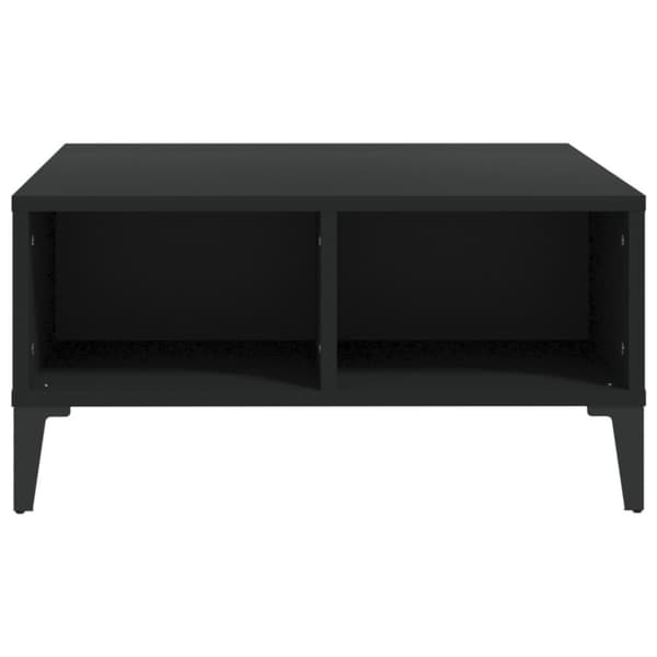vidaXL Sohvapöytä musta 60x60x30 cm lastulevy -  Kahvipöydät