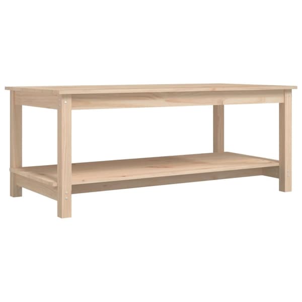 vidaXL Soffbord 110x55x45 cm massiv furu -  Soffbord