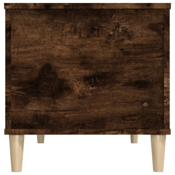 vidaXL Soffbord rökfärgad ek 90x44,5x45 cm konstruerat trä - Soffbord