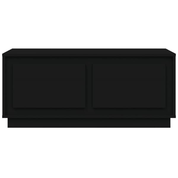 vidaXL Soffbord svart 102x50x44 cm konstruerat trä - Soffbord