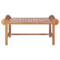 Miniatyrbillede 3 af 8: vidaXL sofabord 100 x 50 x 45 cm massivt teaktræ -  Sofaborde