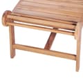 Miniatyrbillede 5 af 8: vidaXL sofabord 100 x 50 x 45 cm massivt teaktræ -  Sofaborde