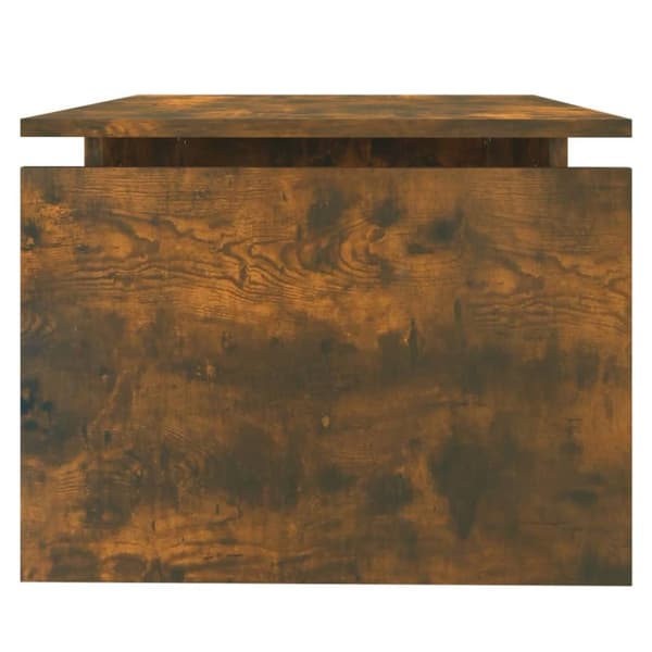 vidaXL sofabord 68x50x38 cm konstrueret træ røget egetræsfarve -  Sofaborde