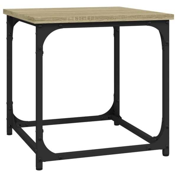vidaXL sidebord 40x40x40 cm konstrueret træ sonoma-eg - Sofaborde