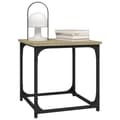 Miniatyrbillede 5 af 10: vidaXL sidebord 40x40x40 cm konstrueret træ sonoma-eg -  Sofaborde