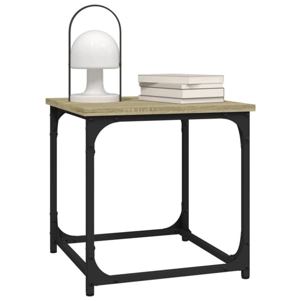 vidaXL sidebord 40x40x40 cm konstrueret træ sonoma-eg -  Sofaborde
