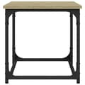 Miniatyrbillede 6 af 10: vidaXL sidebord 40x40x40 cm konstrueret træ sonoma-eg -  Sofaborde