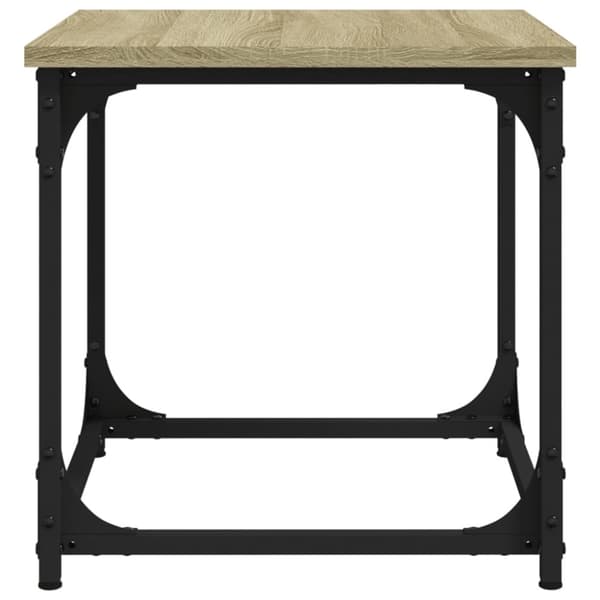 vidaXL sidebord 40x40x40 cm konstrueret træ sonoma-eg - Sofaborde