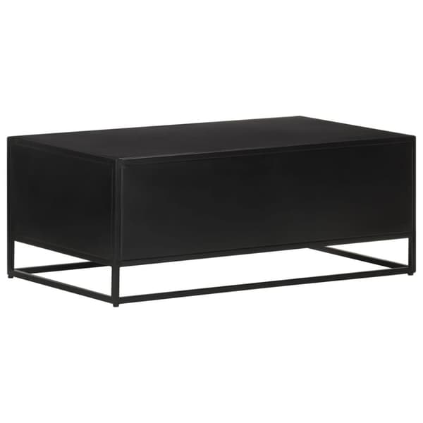 vidaXL Sohvapöytä 90x50x35 cm karkea mangopuu - Kahvipöydät