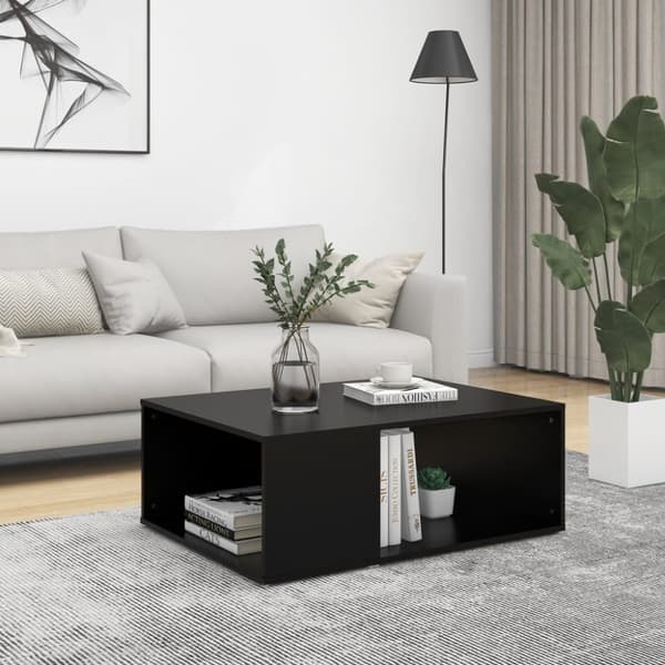 vidaXL Sohvapöytä musta 90x67x33 cm tekninen puu -  Kahvipöydät