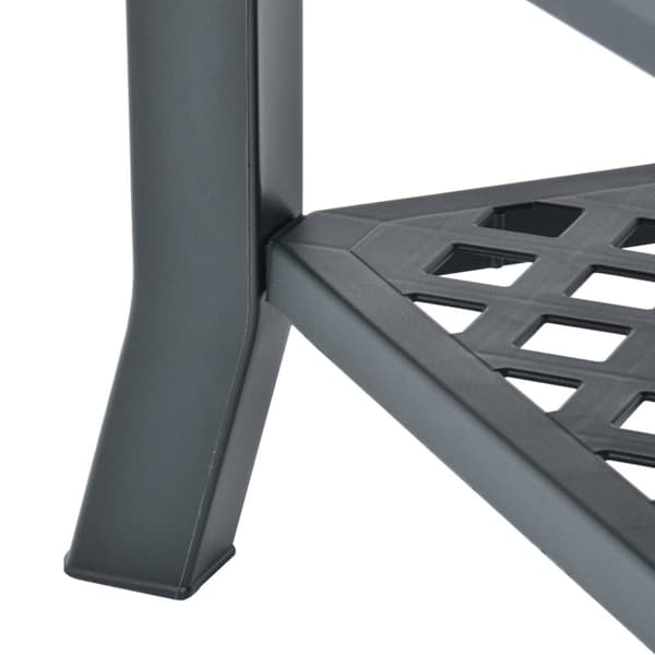 vidaXL sofabord 90 x 60 x 46 cm plastik grøn - Sofaborde