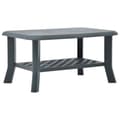 Miniatyrbillede 1 af 8: vidaXL sofabord 90 x 60 x 46 cm plastik grøn -  Sofaborde
