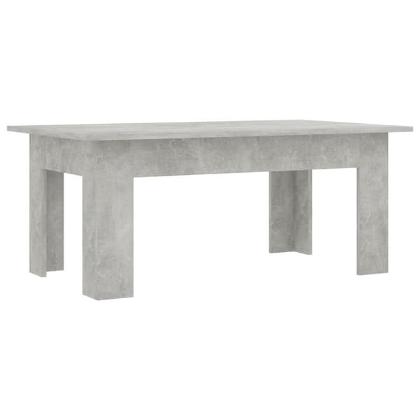 vidaXL Soffbord betonggrå 100x60x42 cm konstruerat trä - Soffbord