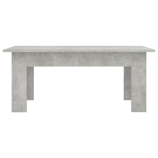 vidaXL Soffbord betonggrå 100x60x42 cm konstruerat trä - Soffbord