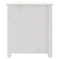 Miniatyrbillede 9 af 11: vidaXL sofabord 71x49x55 cm massivt fyrretræ hvid -  Sofaborde