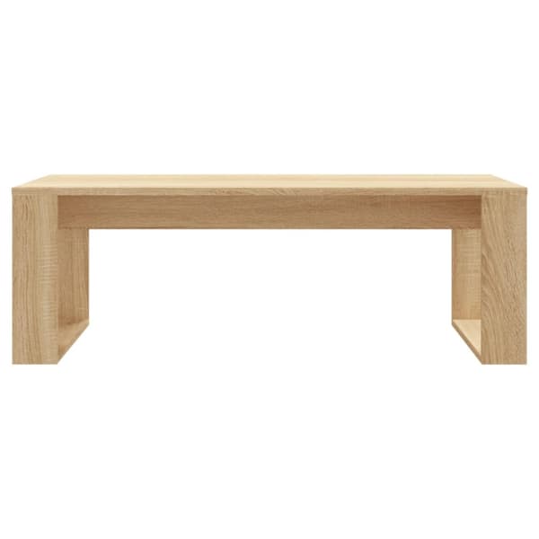 vidaXL Soffbord sonoma-ek 102x50x35 cm konstruerat trä - Soffbord