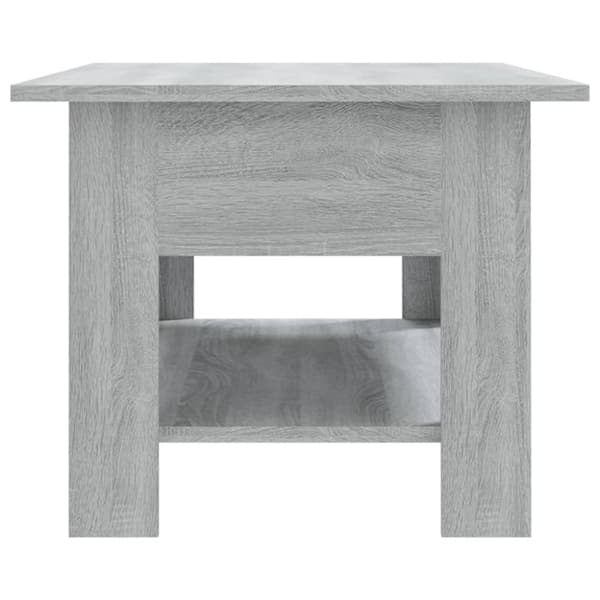 vidaXL sofabord 102x55x42 cm spånplade grå sonoma-eg - Sofaborde
