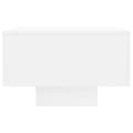 Miniatyrbillede 6 af 10: vidaXL sofabord 100x49,5x31 cm konstrueret træ hvid -  Sofaborde