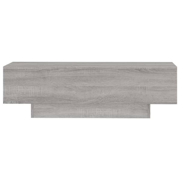 vidaXL Soffbord grå sonoma 100x49,5x31 cm konstruerat trä - Soffbord