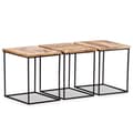 Miniatyrbillede 8 af 11: vidaXL sofabord 56x48x40 cm massivt mangotræ -  Sofaborde