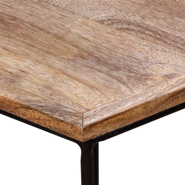 vidaXL sofabord 56x48x40 cm massivt mangotræ - Sofaborde