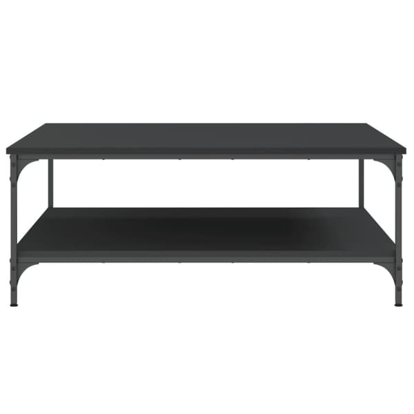 vidaXL sofabord 100x100x40 cm konstrueret træ sort - Sofaborde