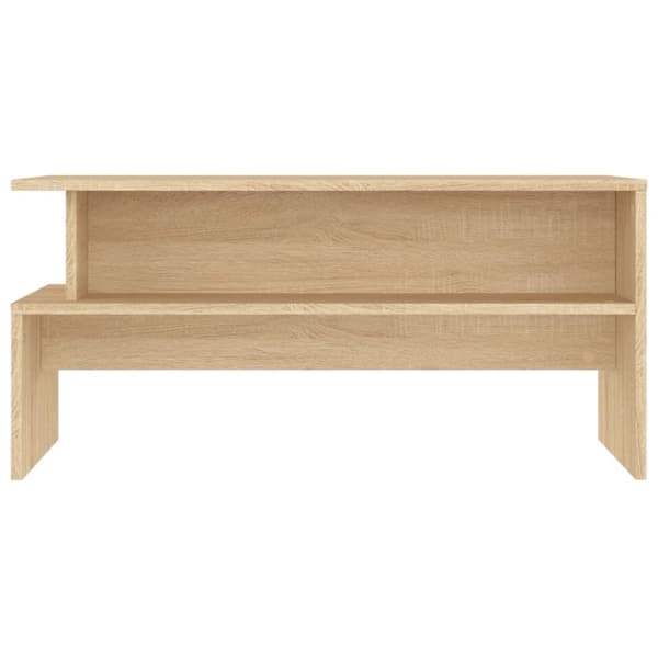 vidaXL sofabord 90x55x42,5 cm konstrueret træ sonoma-eg -  Sofaborde