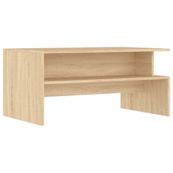 vidaXL sofabord 90x55x42,5 cm konstrueret træ sonoma-eg -  Sofaborde