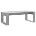Miniatyrbillede 3 af 10: vidaXL sofabord 102x50x35 cm konstrueret træ betongrå -  Sofaborde