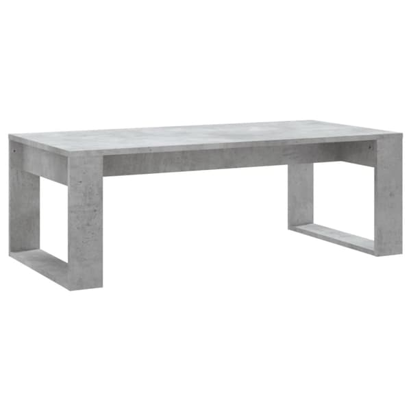 vidaXL sofabord 102x50x35 cm konstrueret træ betongrå -  Sofaborde
