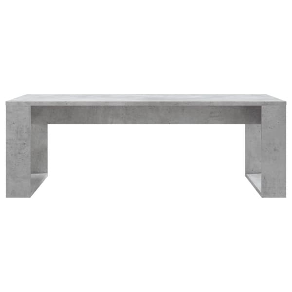 vidaXL sofabord 102x50x35 cm konstrueret træ betongrå -  Sofaborde