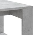 Miniatyrbillede 8 af 10: vidaXL sofabord 102x50x35 cm konstrueret træ betongrå -  Sofaborde