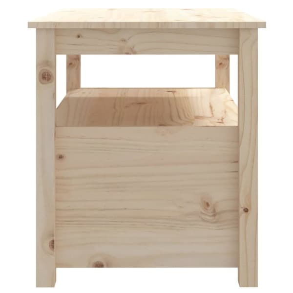 vidaXL Soffbord 71x49x55 cm massiv furu -  Soffbord