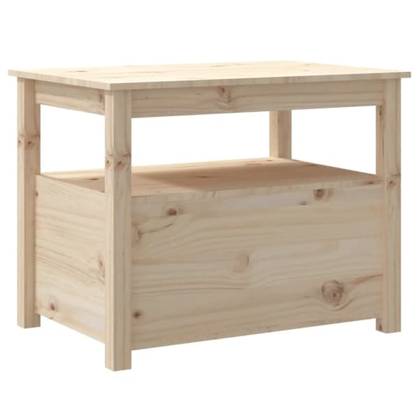 vidaXL Soffbord 71x49x55 cm massiv furu -  Soffbord