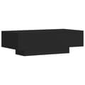 Miniatyrbillede 3 af 10: vidaXL sofabord 100x49,5x31 cm konstrueret træ sort -  Sofaborde
