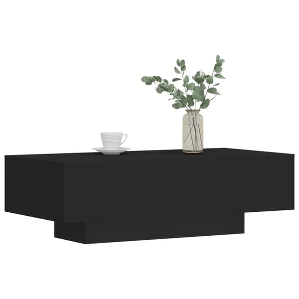 vidaXL sofabord 100x49,5x31 cm konstrueret træ sort - Sofaborde
