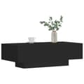 Miniatyrbillede 4 af 10: vidaXL sofabord 100x49,5x31 cm konstrueret træ sort -  Sofaborde