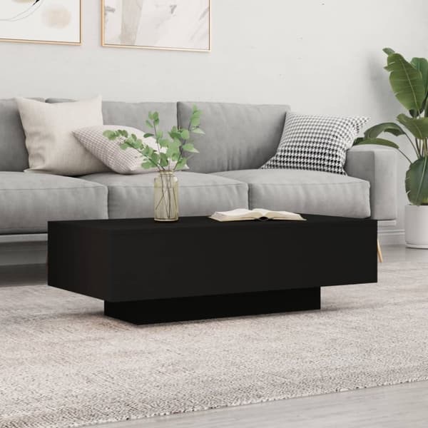 vidaXL sofabord 100x49,5x31 cm konstrueret træ sort -  Sofaborde