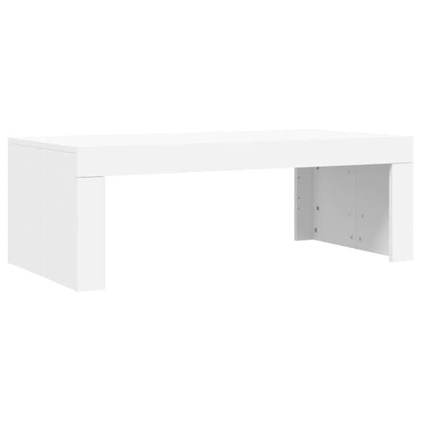 vidaXL Soffbord vit 102x50x36 cm konstruerat trä - Soffbord
