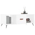 Miniatyrbillede 4 af 11: vidaXL sofabord 102x50x40 cm konstrueret træ hvid -  Sofaborde
