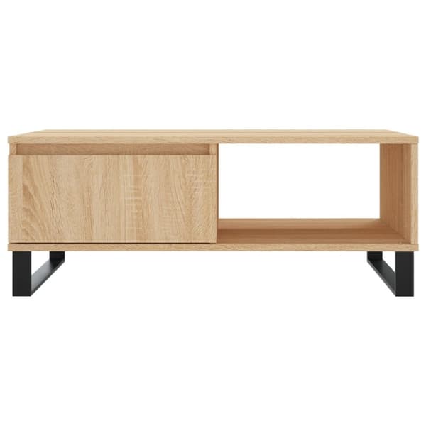vidaXL sofabord 90x60x35 cm konstrueret træ sonoma-eg -  Sofaborde