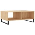 Miniatyrbillede 9 af 11: vidaXL sofabord 90x60x35 cm konstrueret træ sonoma-eg -  Sofaborde