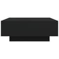 Miniatyrbillede 6 af 11: vidaXL sofabord 80x80x31 cm spånplade sort -  Sofaborde