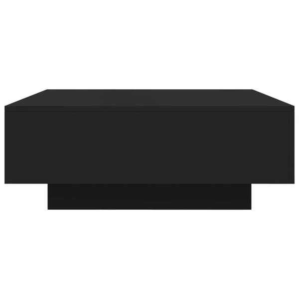 vidaXL sofabord 80x80x31 cm spånplade sort -  Sofaborde