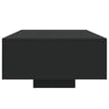 Pikkukuva 7 / 11: vidaXL Sohvapöytä LED-valoilla musta 85x55x31 cm -  Kahvipöydät